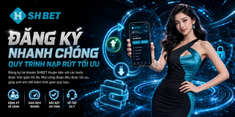 Quy trình nạp rút tiền tối ưu vô cùng